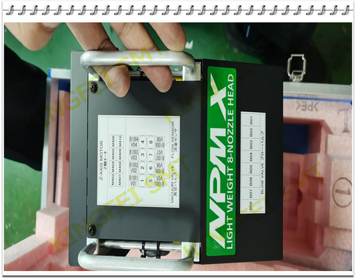 軽量の8ノズルのヘッド単位N610166414AA MTPL000095AB NPM 8workの頭部の緑のラベル