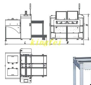購入 NL-M-TN SMT ローダー 卸機 NG / OK 板刈機 オンライン製造